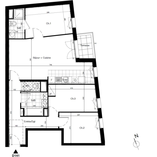 ESPLANADE IMMOBILIER/ PROGEDIM : Appartement | MONTREUIL (93100) | 76 m2 | 615 000 € 