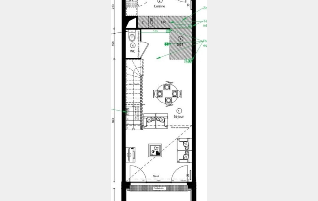 PROGEDIM / ESPLANADE IMMOBILIER : Appartement | MONTREUIL (93100) | 93 m2 | 2 500 &euro; 