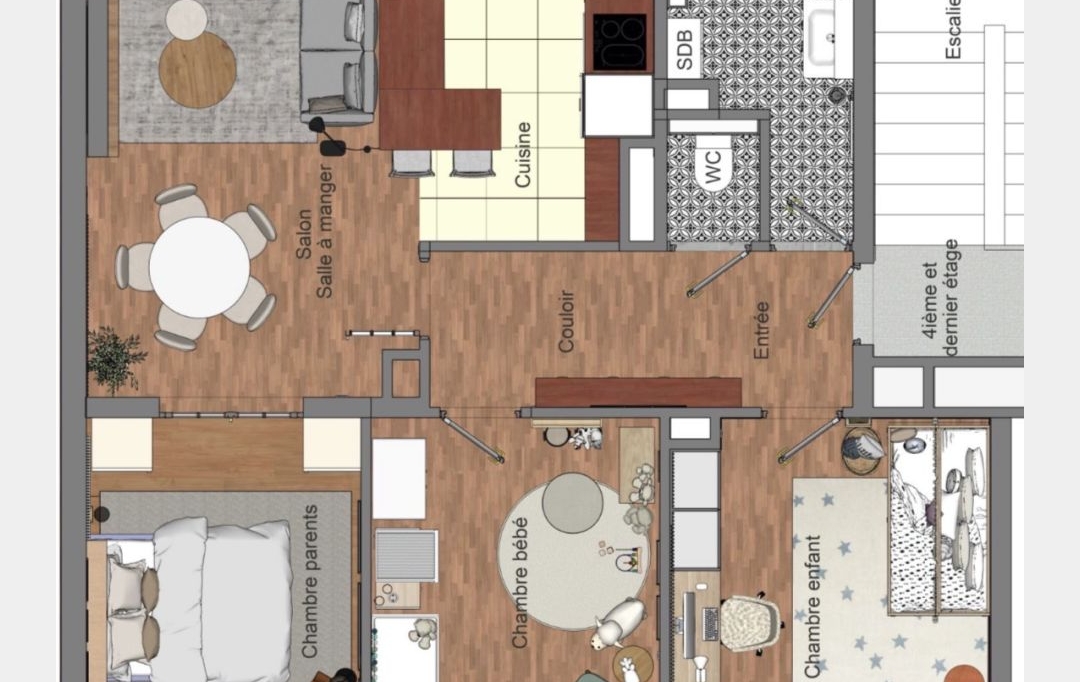 PROGEDIM / ESPLANADE IMMOBILIER : Appartement | CHAMPIGNY-SUR-MARNE (94500) | 64 m2 | 199 000 &euro; 