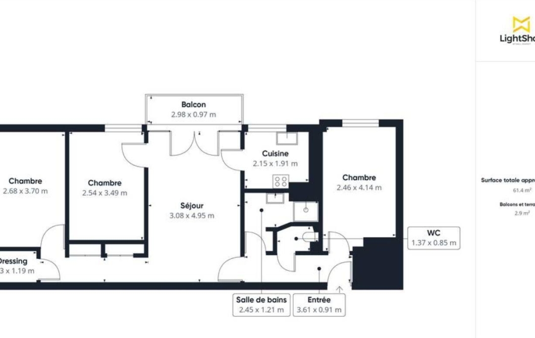 PROGEDIM / ESPLANADE IMMOBILIER : Appartement | VITRY-SUR-SEINE (94400) | 62 m2 | 200 000 &euro; 